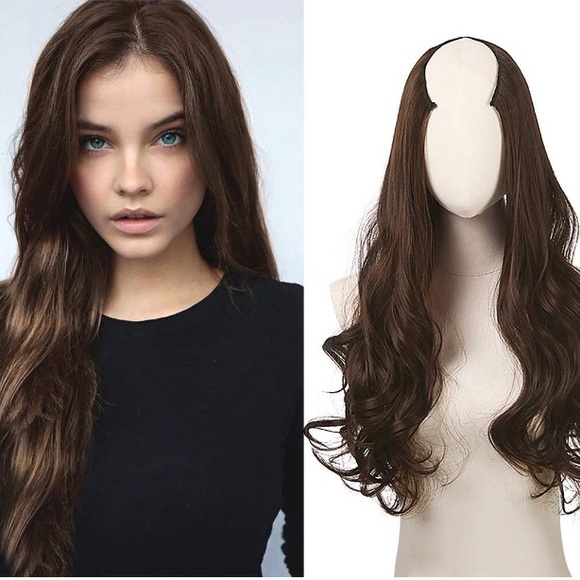 fashiondeityshair Accessories - ✨24” #8 MEDIUM ASH BROWN BODY WAVE FULLHEAD CLIPIN